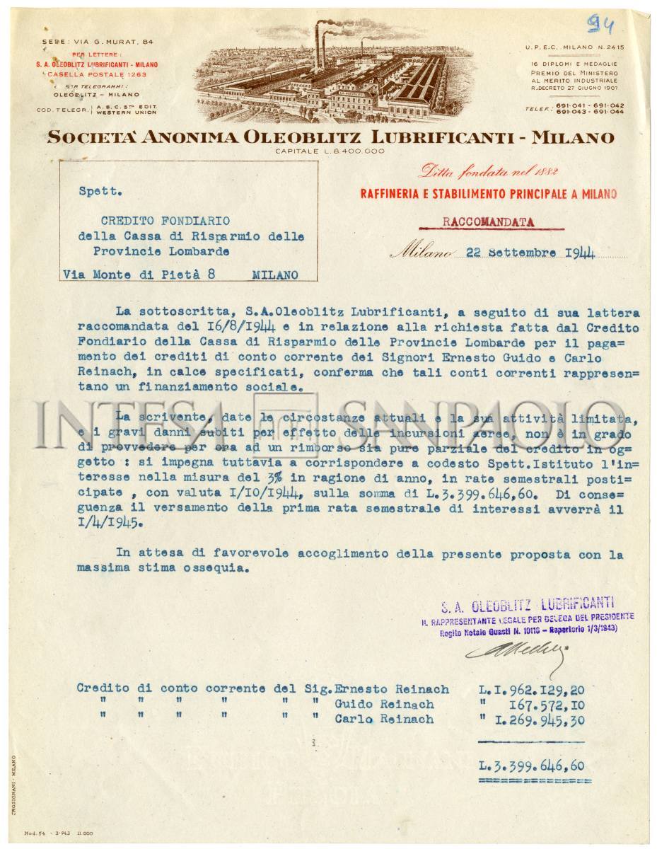 Le imprese: sequestri e confische