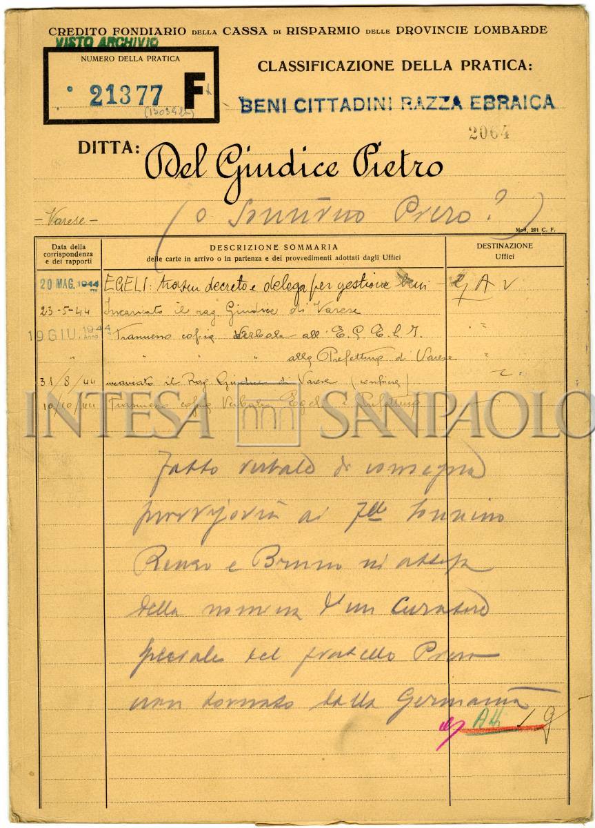 Le imprese: sequestri e confische