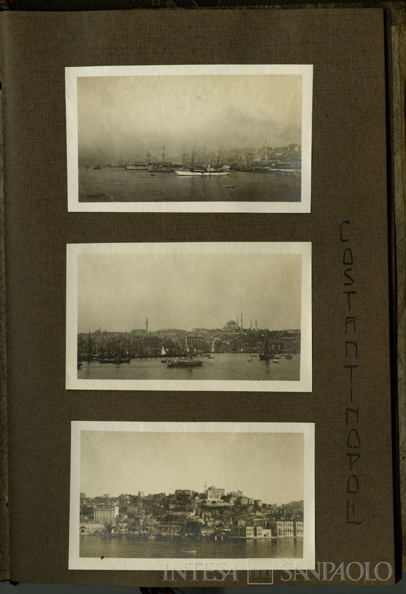 Album di viaggio nei Balcani di Toeplitz Lodovico e Rossi Adolfo, scorci di Costantinopoli, 19 luglio 1919 - settembre 1919 (fotografo sconosciuto)