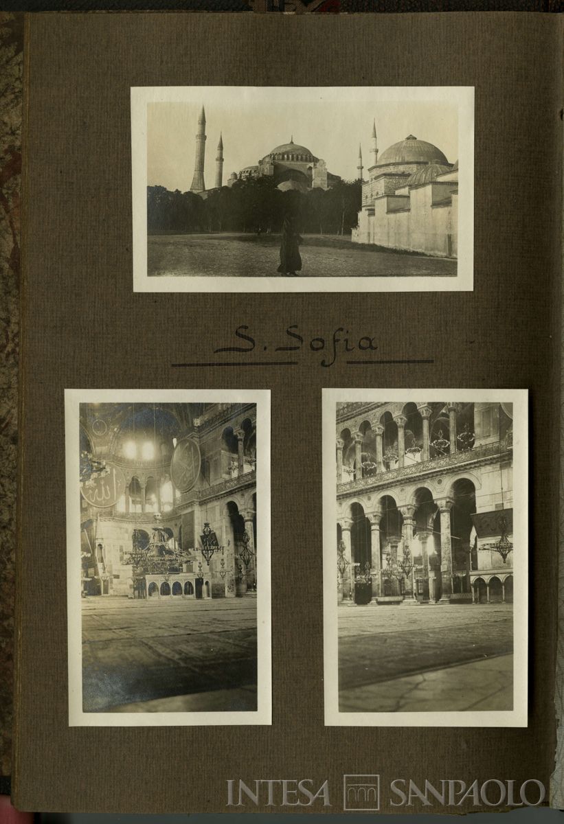 Album di viaggio nei Balcani di Toeplitz Lodovico e Rossi Adolfo, scorci di Costantinopoli, 19 luglio 1919 - settembre 1919 (fotografo sconosciuto)
