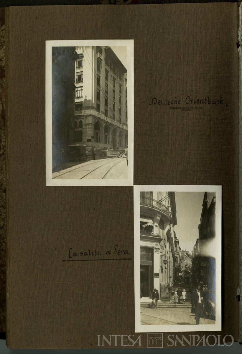 Album di viaggio nei Balcani di Toeplitz Lodovico e Rossi Adolfo, scorci di Costantinopoli, 19 luglio 1919 - settembre 1919 (fotografo sconosciuto)