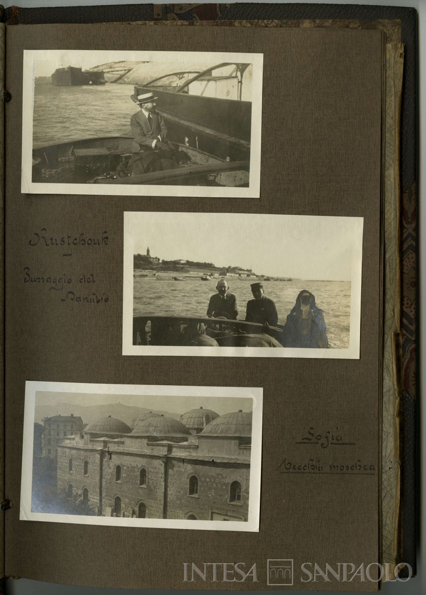 Album di viaggio nei Balcani di Toeplitz Lodovico e Rossi Adolfo, scorci di Sofia, 19 luglio 1919 - settembre 1919 (fotografo sconosciuto)