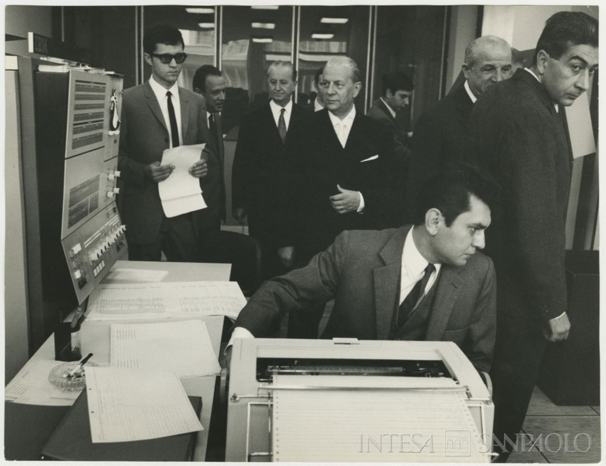 Ortocis: visita di Dell'Amore presso la nuova struttura, settembre - dicembre 1968 (Publifoto)