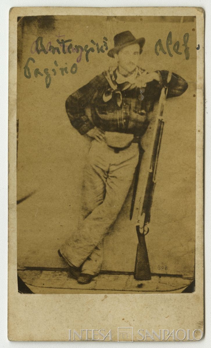 Alessandro Antongini, cognato di Luigi Canzi, 1860 (foto di Alessandro Duroni)