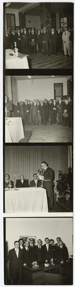 Inaugurazione della filiale Cariplo di Senago, ottobre 1962 (fotografo sconosciuto)