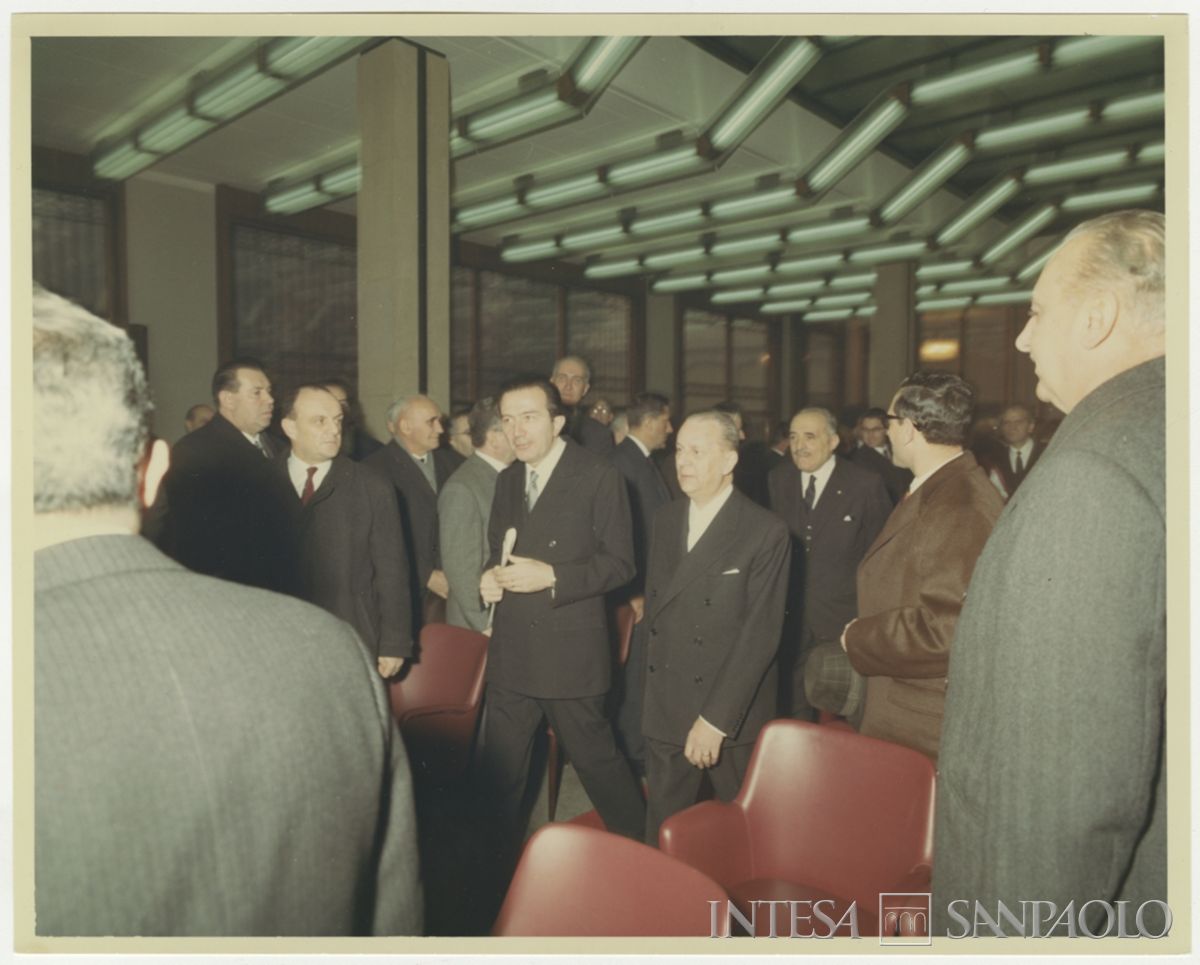 Inaugurazione della filiale Cariplo di Gallarate, 22 gennaio 1967 (New - Service)