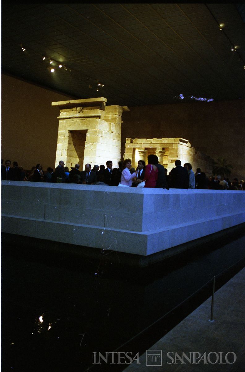 Inaugurazione della filiale Cariplo di New York, 1986 (fotografo sconosciuto)