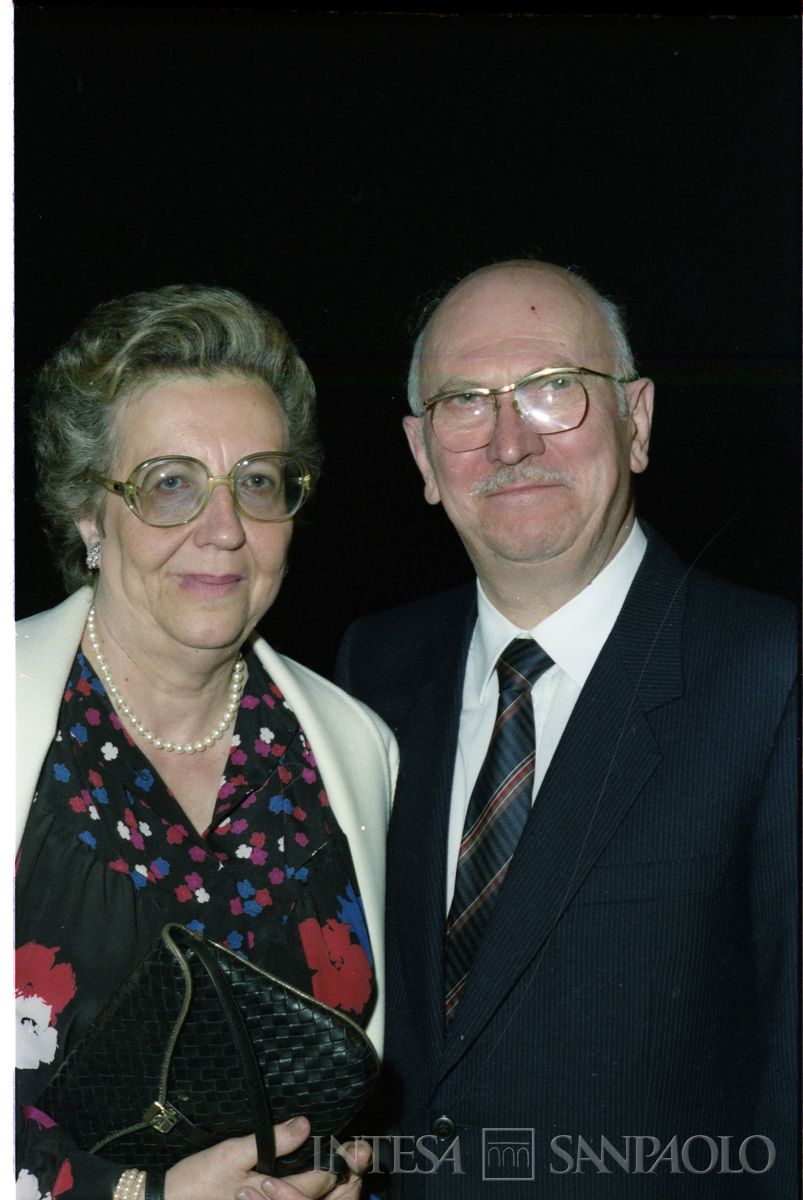 Inaugurazione della filiale Cariplo di New York, 1986 (fotografo sconosciuto)