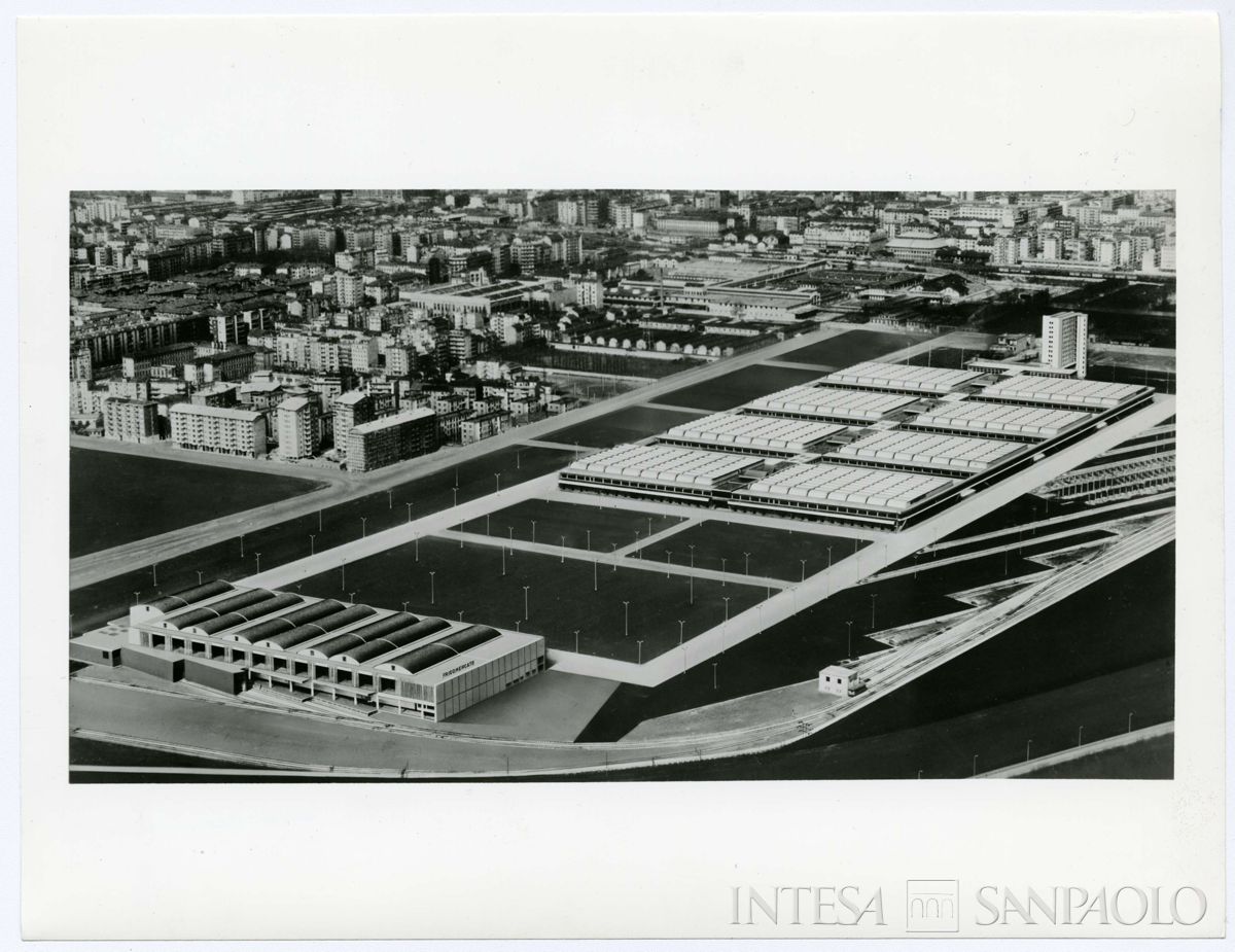 Cariplo, Mercato ortofrutticolo: plastici, 1958 - 1965 (Fotografia Pratelli)