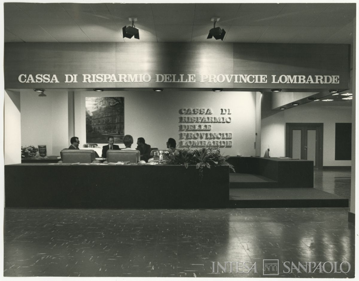 Milano, stand presso il 53° Centro Internazionale degli Scambi alla Fiera di Milano, 14 - 25 aprile 1975 (Foto A.P.G.)