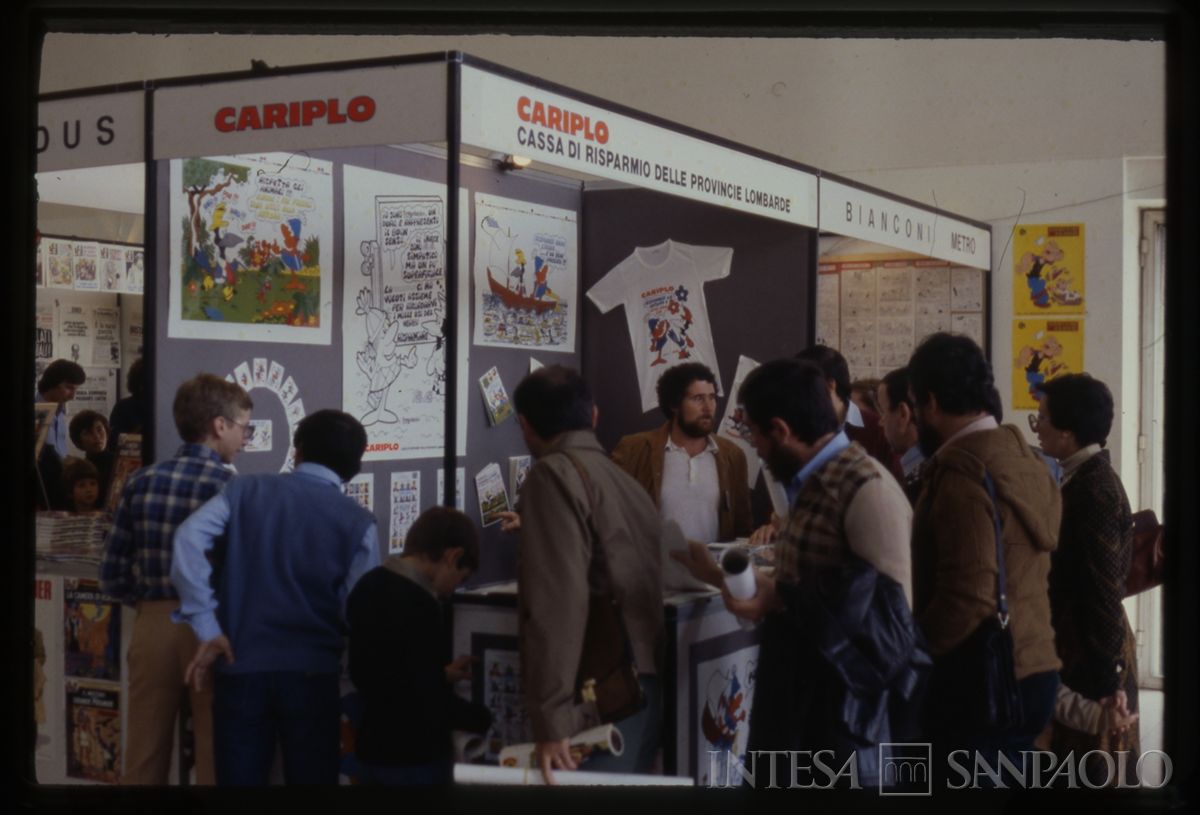 Mostra del fumetto "GULP! MI 79", 23 settembre 1979 (fotografo sconosciuto)