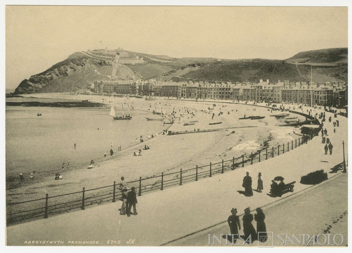 Aberystwyth, promenade, post 1898 - 1901 (fotografo sconosciuto)