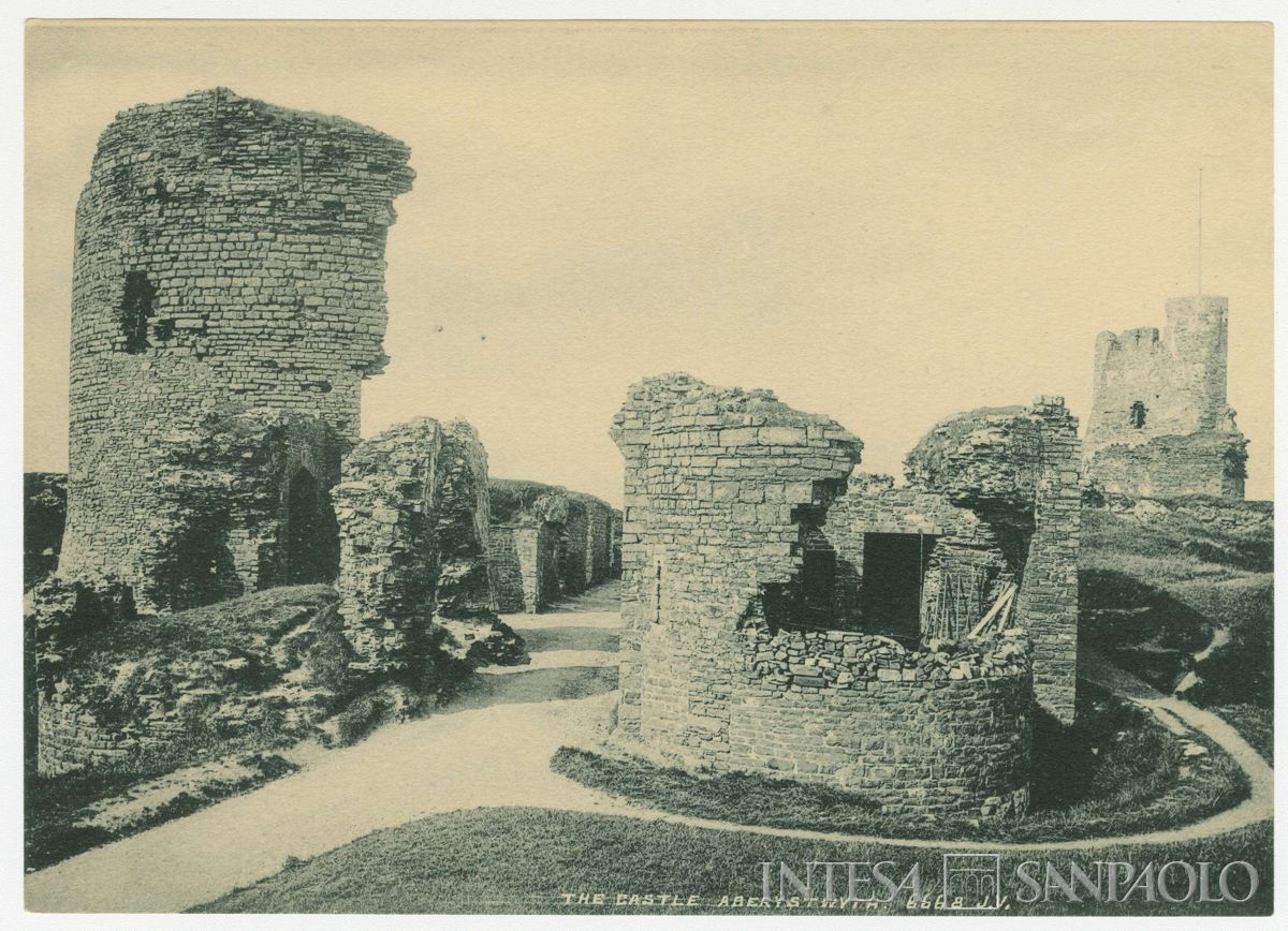 Aberystwyth, castello, post 1898 - 1901 (fotografo sconosciuto)