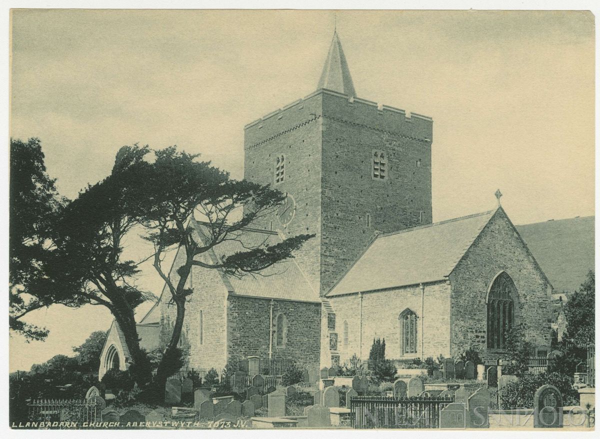 Aberystwyth, Llanbadarn church, post 1898 - 1901 (fotografo sconosciuto)