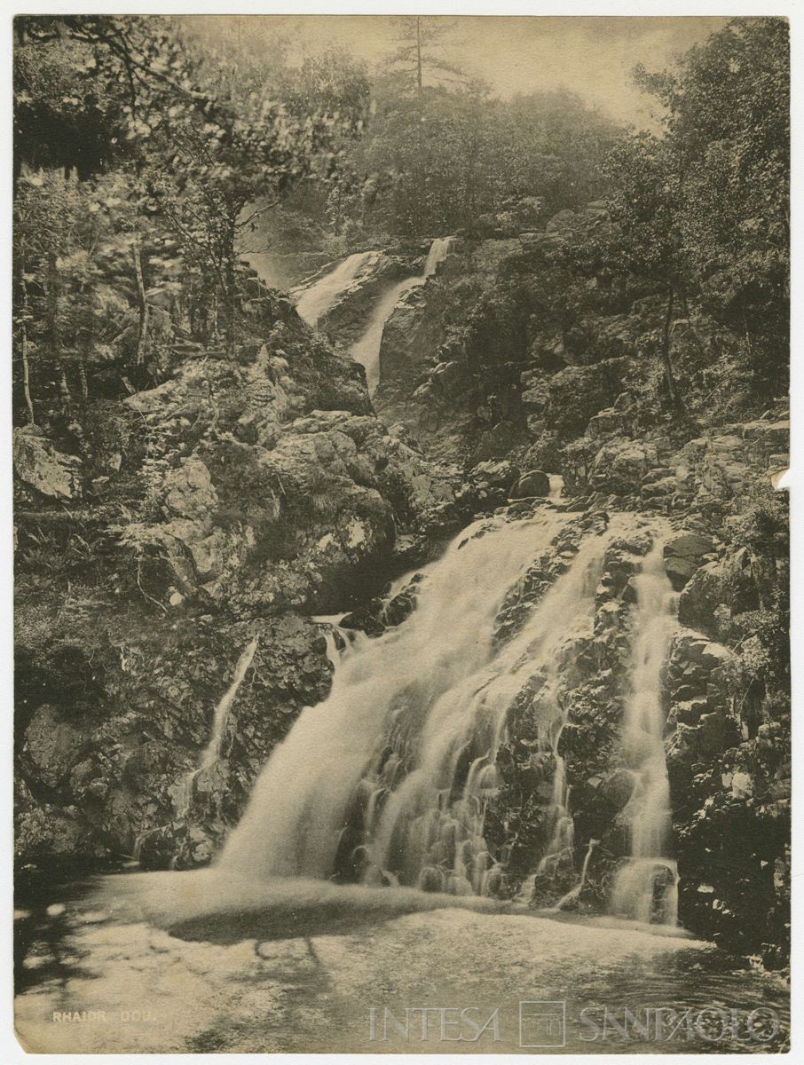 Dolgellau, Cascata Rhaidr Dou, post 1898 - anni 1920 (fotografo sconosciuto)
