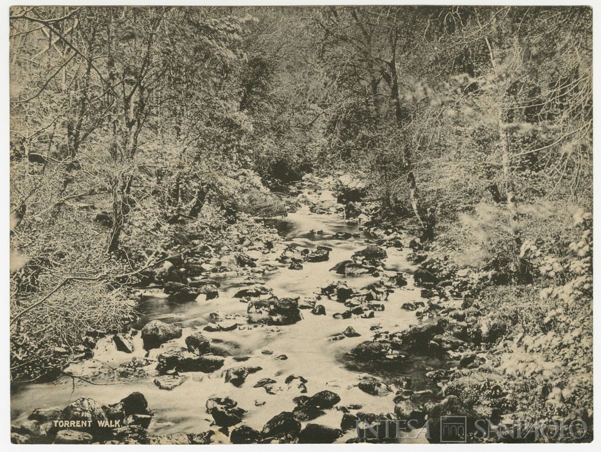 Dolgellau, il sentiero Torrent Walk, post 1898 - anni 1920 (fotografo sconosciuto)