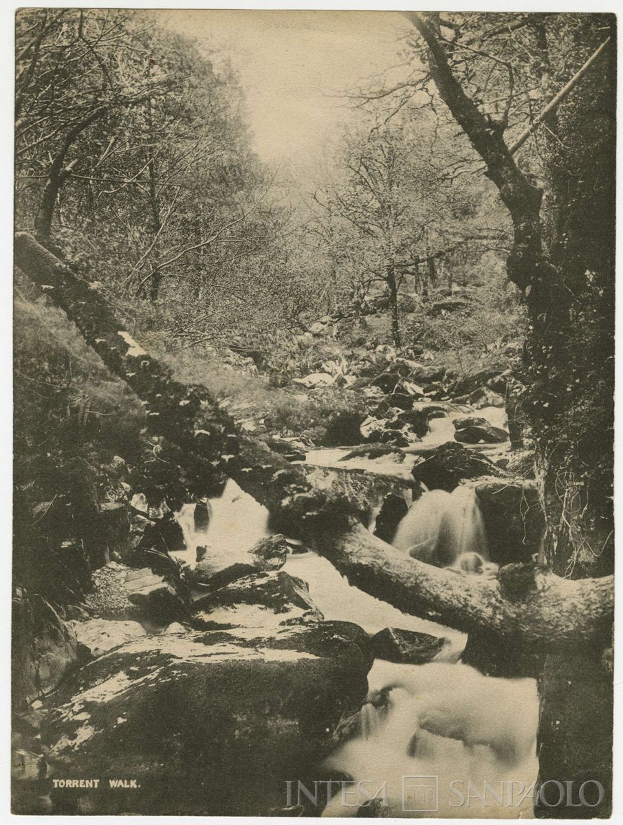 Dolgellau, il sentiero Torrent Walk, post 1898 - anni 1920 (fotografo sconosciuto)