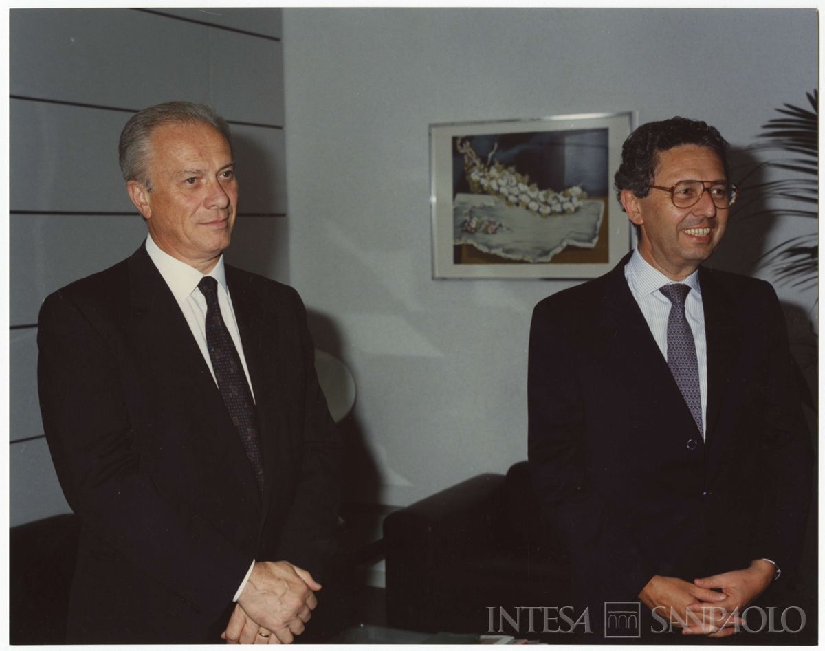 Inaugurazione della filiale Cariplo di Madrid, 24 giugno 1993 (Hergara)