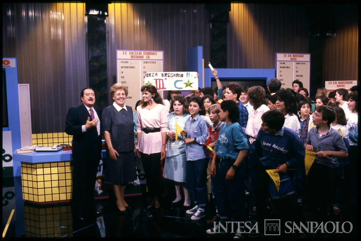 Econogioco 5: semifinale tra le classi di Napoli e Bregnano (Como), 5 giugno 1987