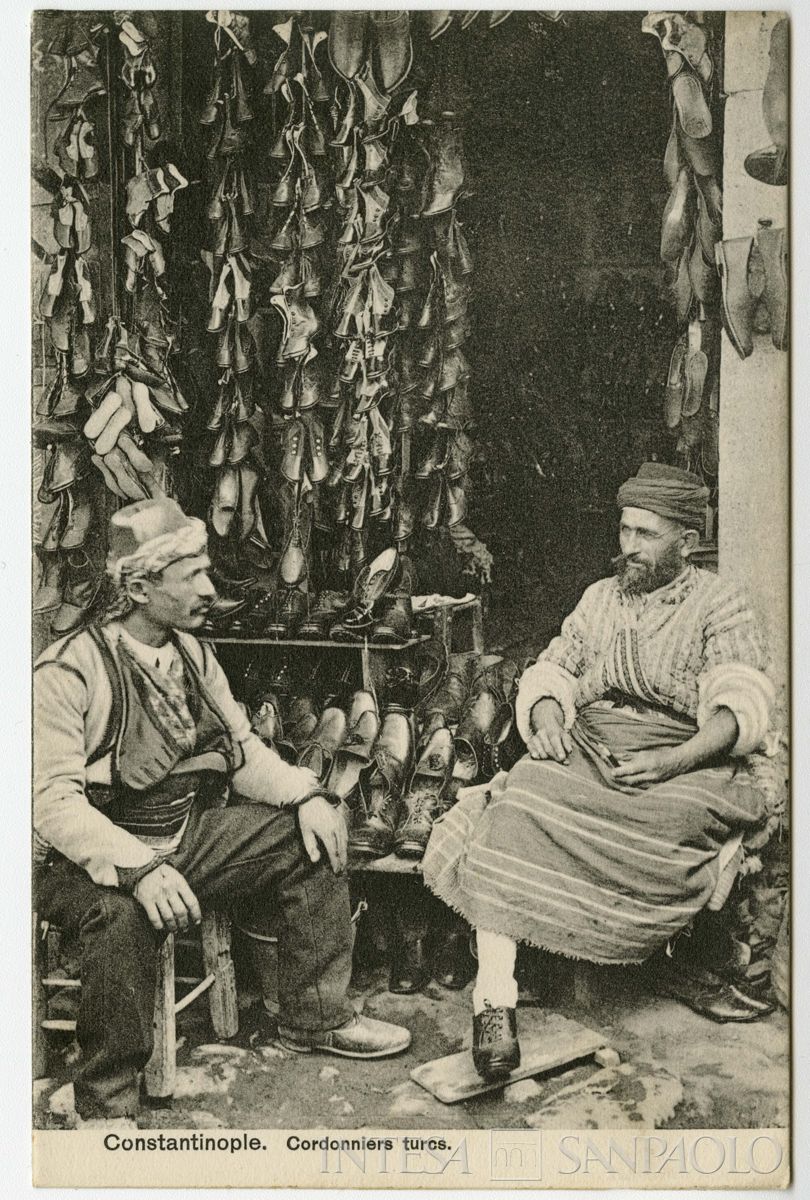 Calzolai a Costantinopoli, ultimo quarto 1800 - 1926 (edizione Bon Marché)