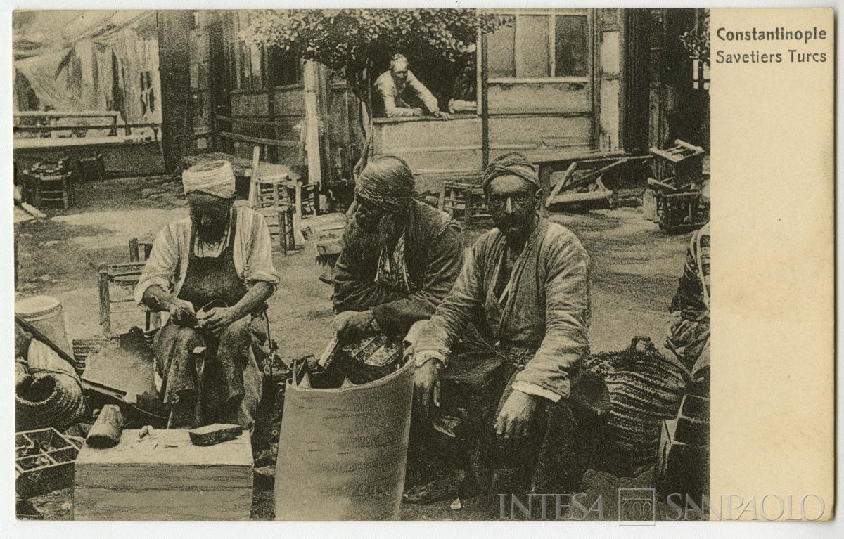 Ciabattini a Costantinopoli, ultimo quarto 1800 - 1926 (edizione Bon Marché)