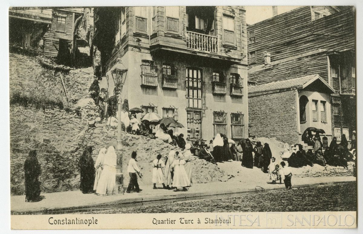 Quartiere turco a Costantinopoli, ultimo quarto 1800 - 1926 (edizione Bon Marché)
