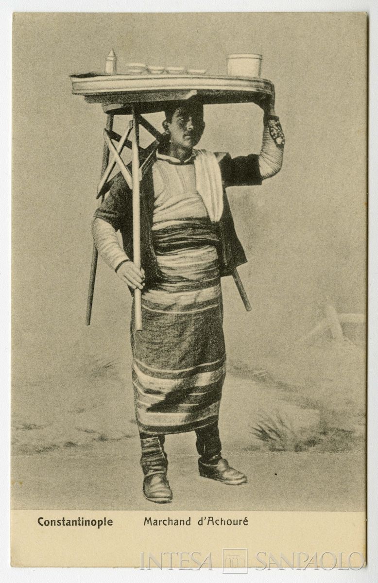 Venditore a Costantinopoli, ultimo quarto 1800 - 1926 (edizione Bon Marché)