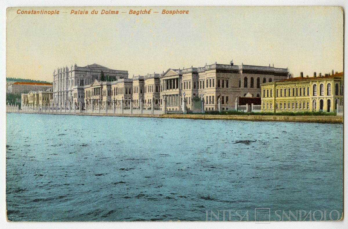 Palazzo Dolma Baghteh a Costantinopoli, ultimo quarto 1800 - 1926 (edizione Nicolaïévitch)