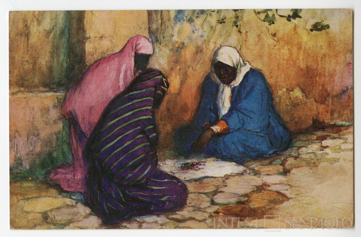 Chiromante a Costantinopoli, ultimo quarto 1800 - 1926 (edizione E. F. Rochat, illustrazione di Goble Warwick)