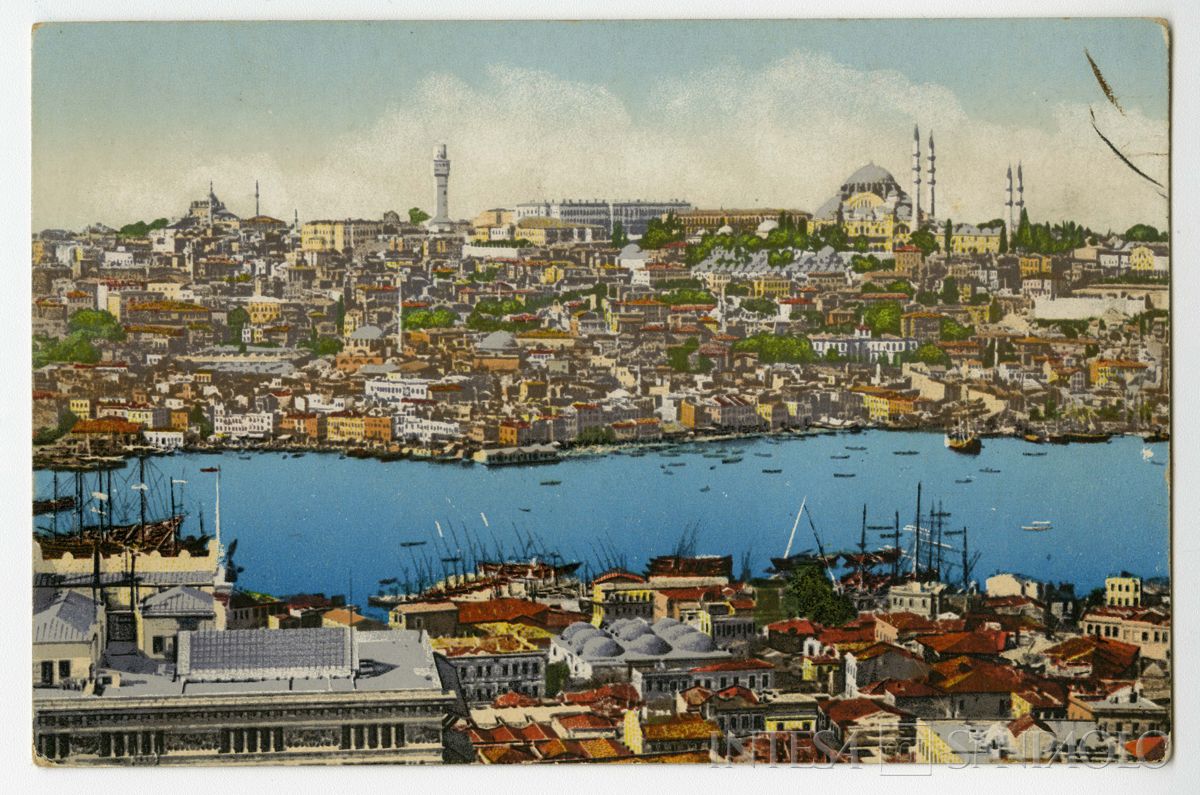 Costantinopoli e Corno d'Oro, ultimo quarto 1800 - 1926 (edizione E. F. Rochat)