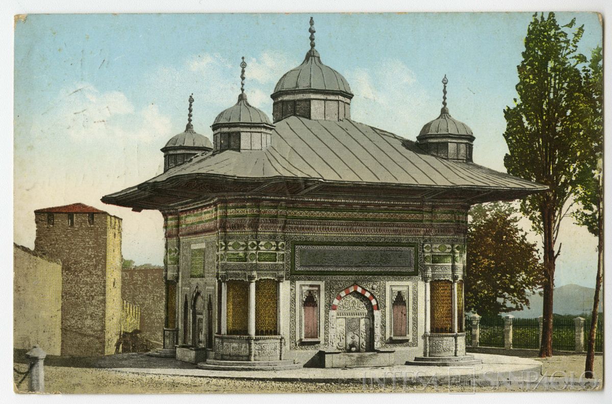 Fontana del Sultano Ahmed, ultimo quarto 1800 - 1926 (edizione E. F. Rochat)