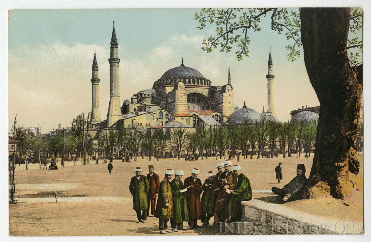 Basilica di Santa Sofia a Costantinopoli, ultimo quarto 1800 - 1926 (edizione E. F. Rochat)