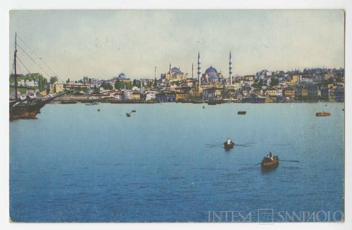 Costantinopoli e Corno d'Oro, ultimo quarto 1800 - 1926 (edizione E. F. Rochat)