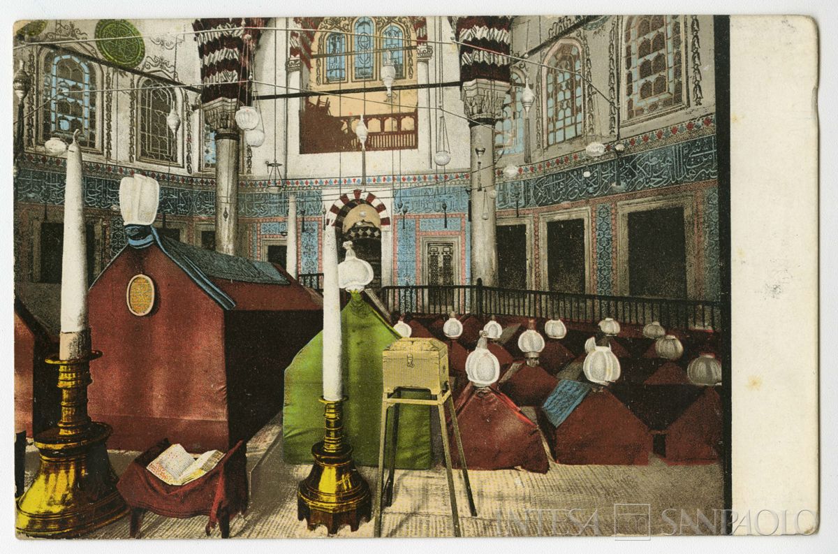 Tomba del Sultano Murad a Costantinopoli, ultimo quarto 1800 - 1926 (edizione E. F. Rochat)