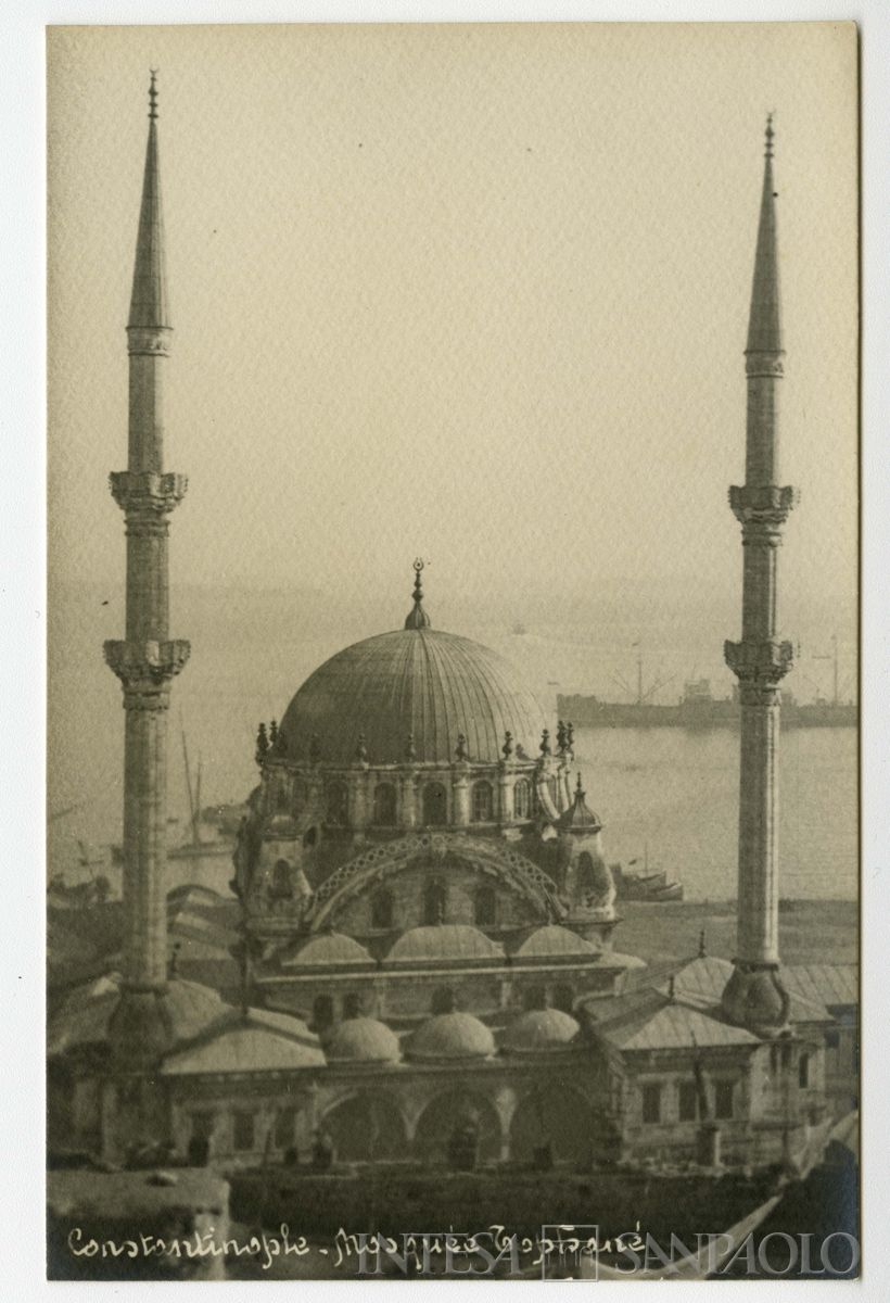 Moschea di Tophané a Costantinopoli, ultimo quarto 1800 - 1926 (fotografo sconosciuto)