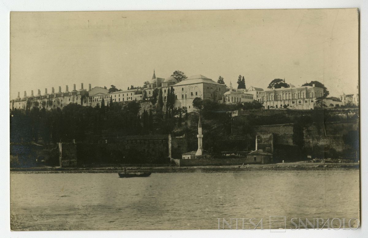 Punta del Serraglio a Costantinopoli, ultimo quarto 1800 - 1926 (fotografo sconosciuto)