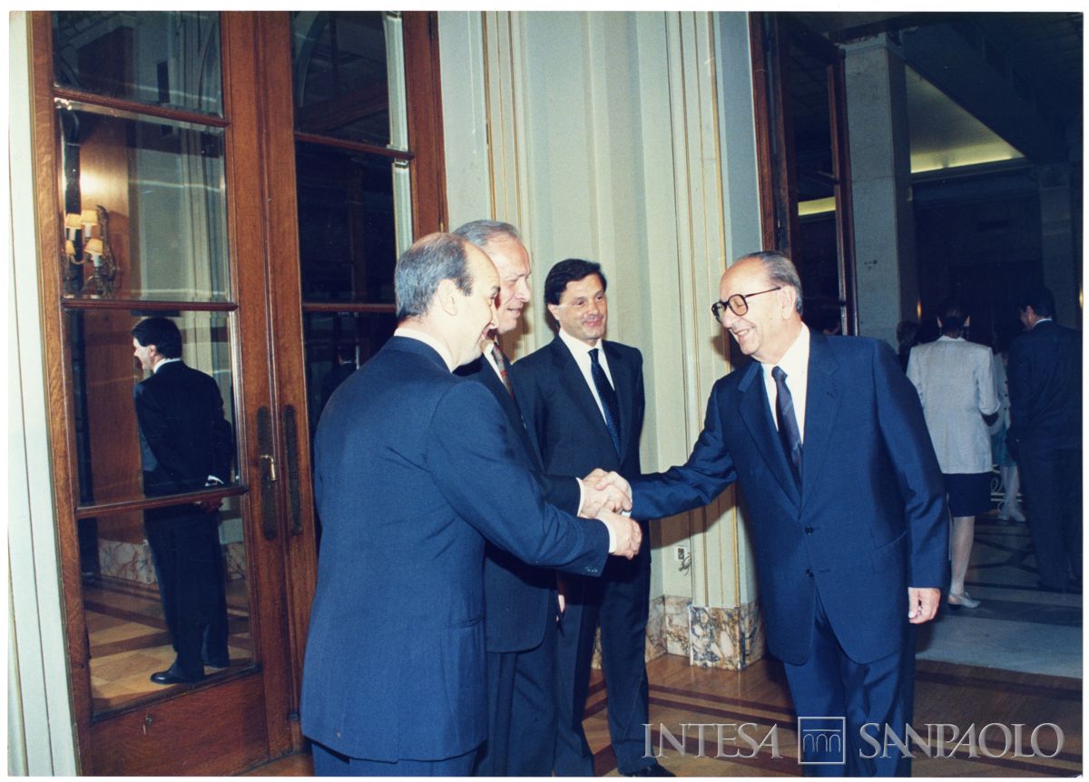 Inaugurazione dell'ufficio di rappresentanza di Atene, 3 giugno 1992 (Fratelli Anagnostopuli & Co. s.n.c)
