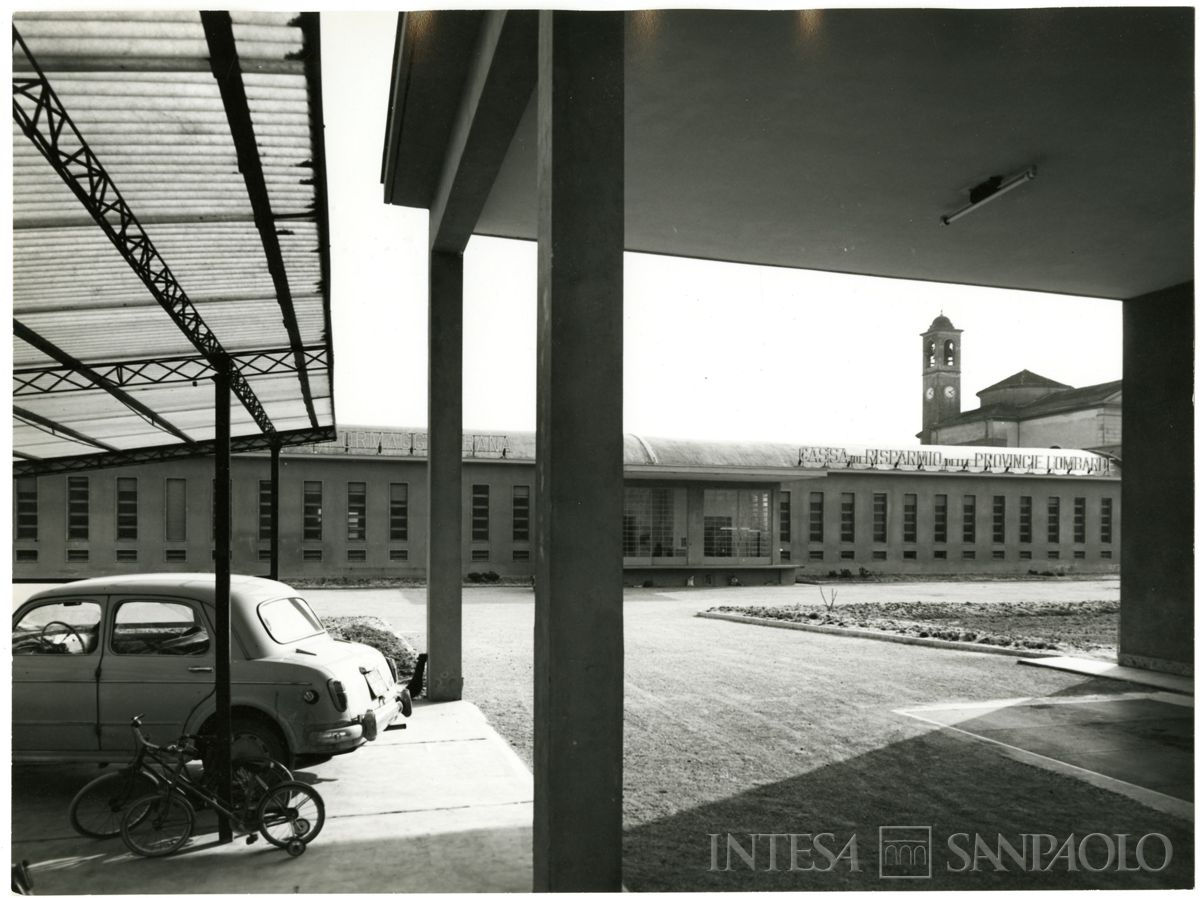 Vapra, Lodi: esterni, circa 1960 - 1963 (foto di Alfredo Pratelli)