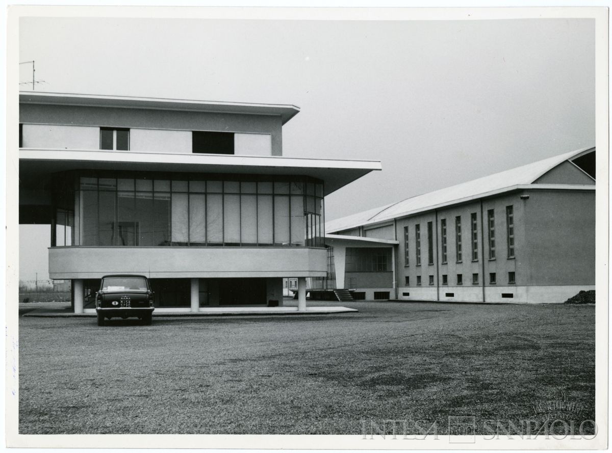 Immobiliare Caseifici Sociali, Villa Poma: esterno, 1961 - 1963 (foto di Fot. Montagnini)