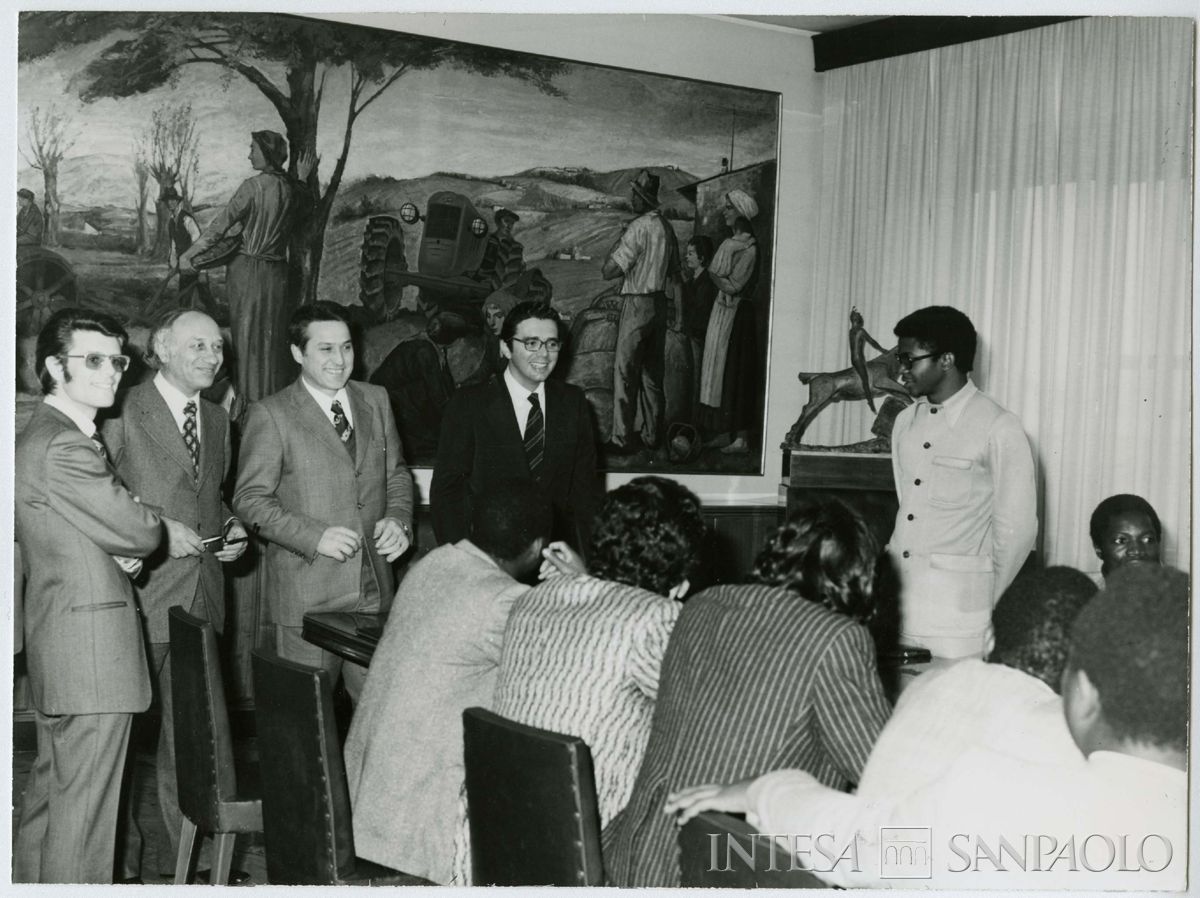 Visita alla SAME, ante 1977 (Foto Attualità di Leoni e Cesni)