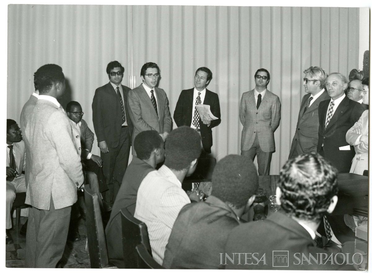 Visita alla SAME, ante 1977 (Foto Attualità di Leoni e Cesni)