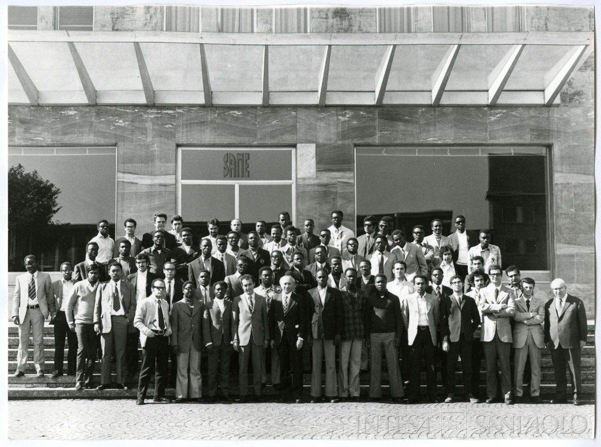 Visita alla SAME, ante 1977 (Foto Attualità di Leoni e Cesni)