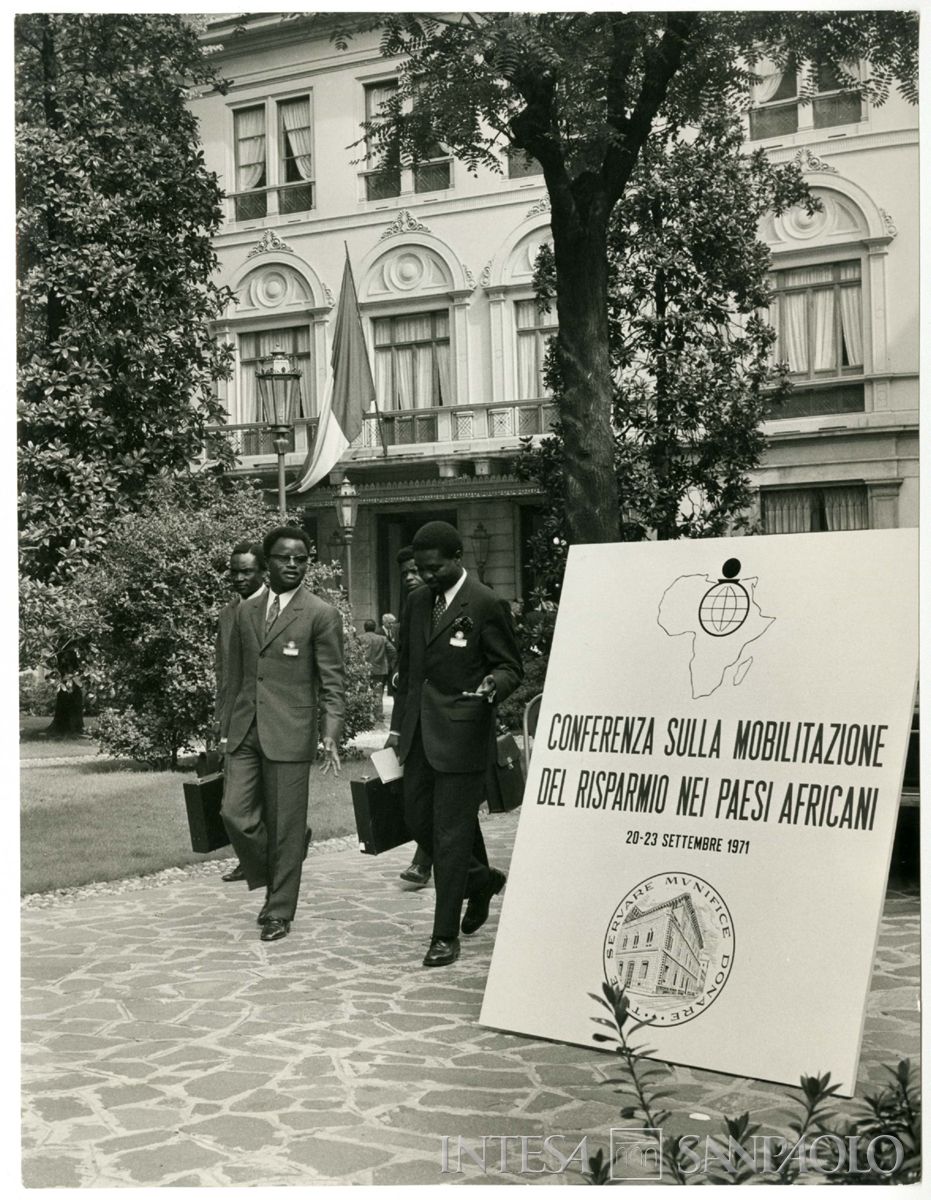 Conferenza sulla mobilitazione del risparmio nei paesi africani, 20 - 23 settembre 1971 (Publifoto)