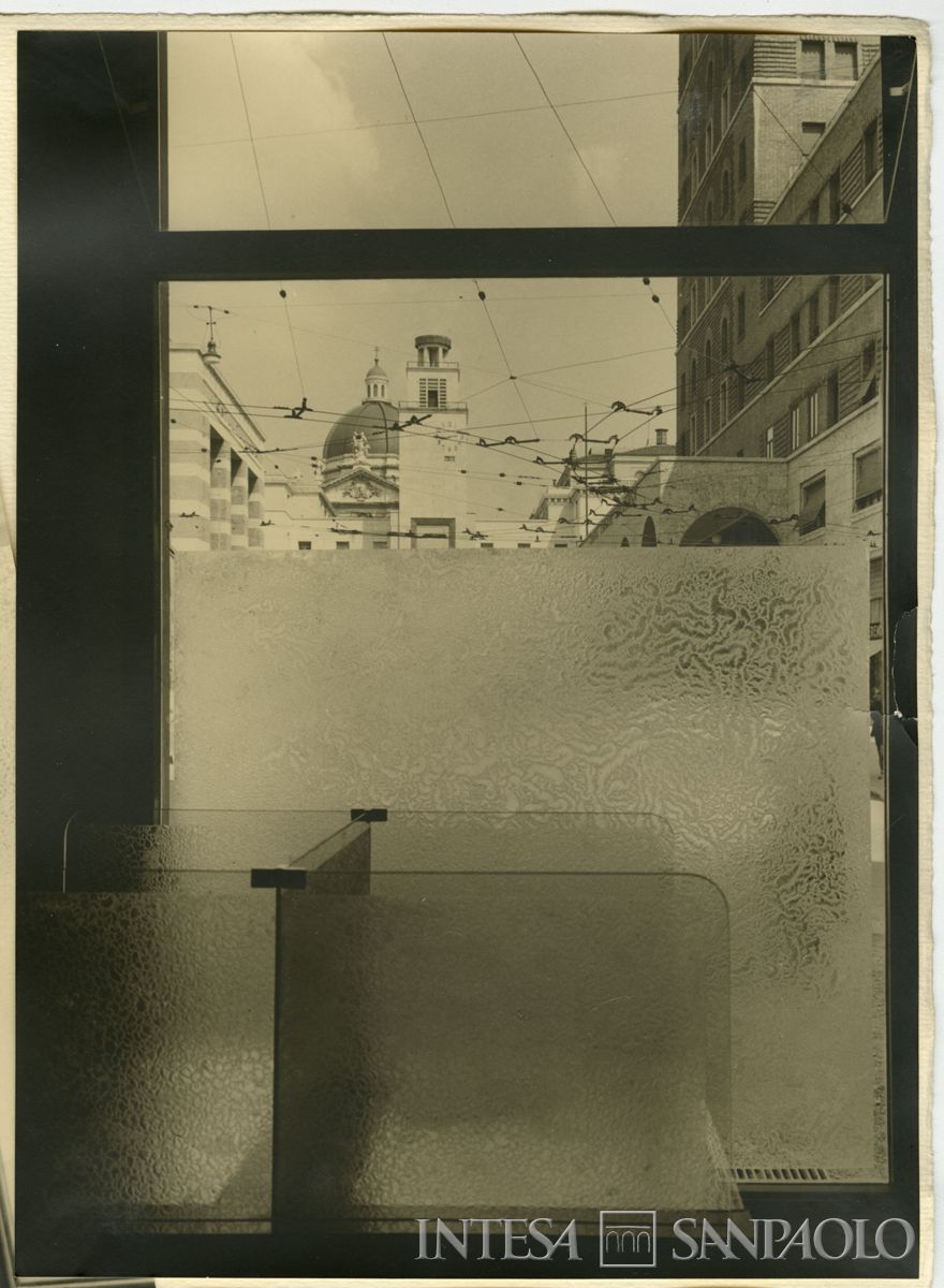 Inaugurazione della filiale Cariplo di Brescia, 06 - 07 luglio 1953 (foto di Cesare Allegri)