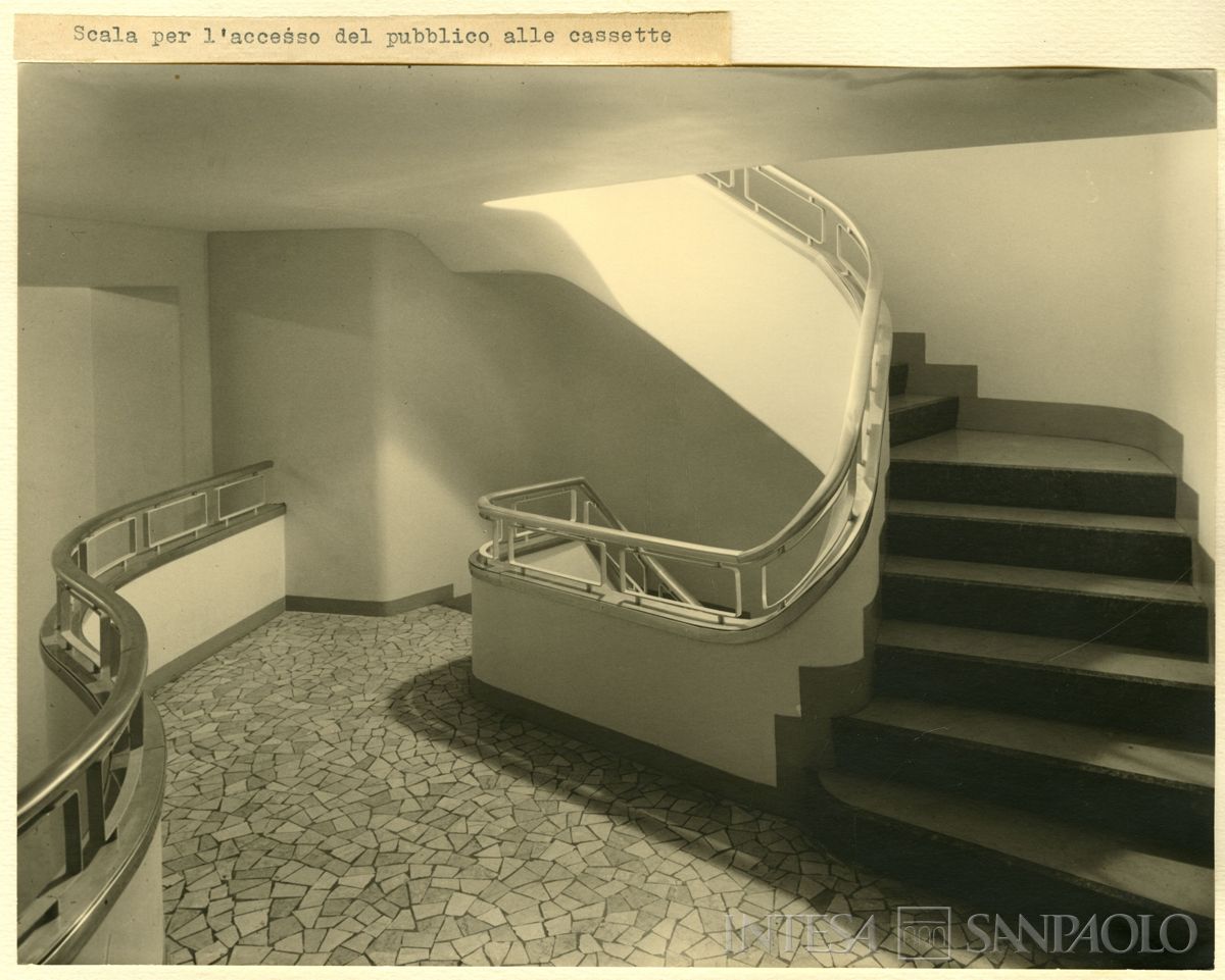 Inaugurazione della filiale Cariplo di Brescia, 06 - 07 luglio 1953 (foto di Cesare Allegri)