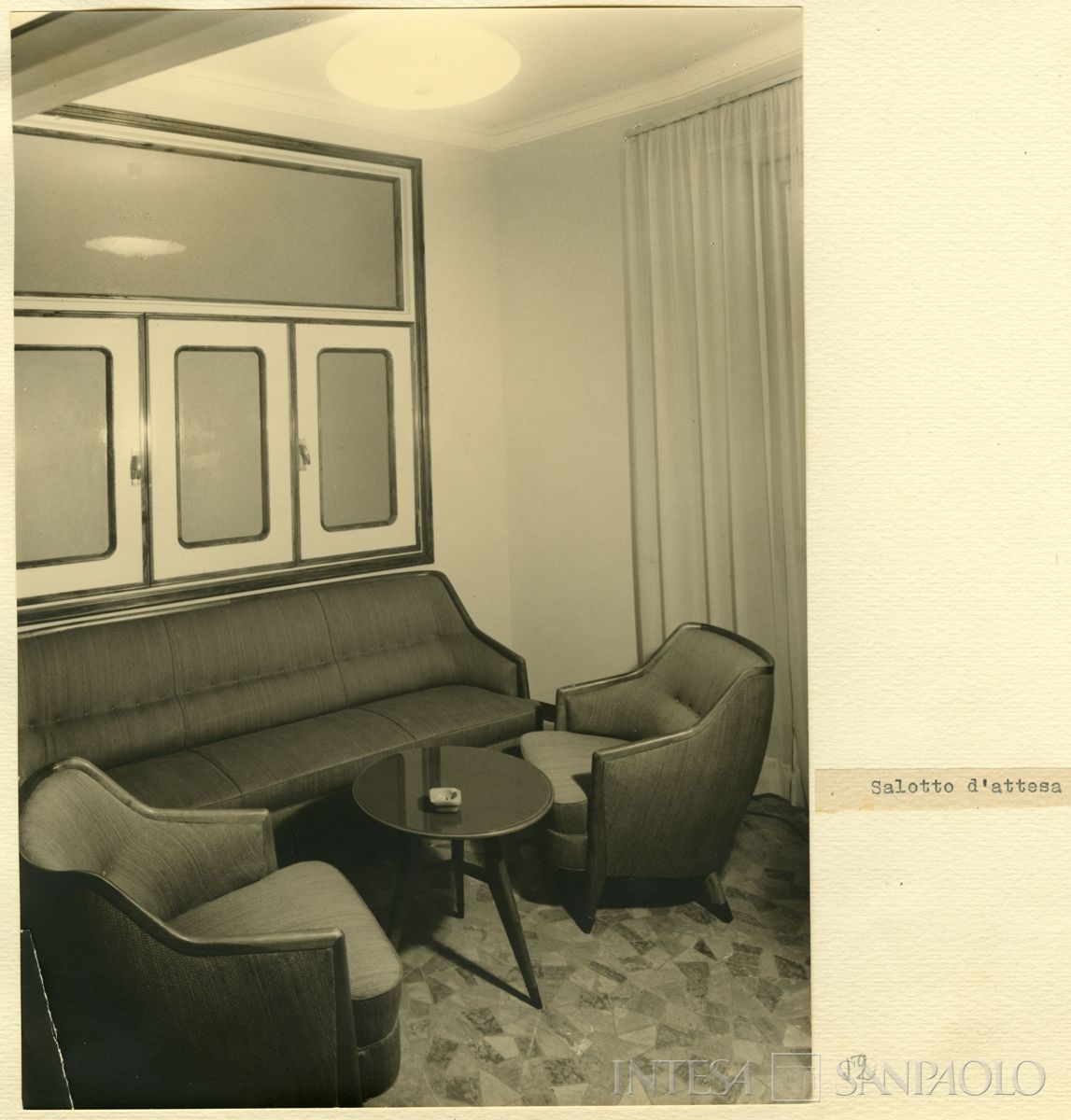 Inaugurazione della filiale Cariplo di Brescia, 06 - 07 luglio 1953 (foto di Cesare Allegri)