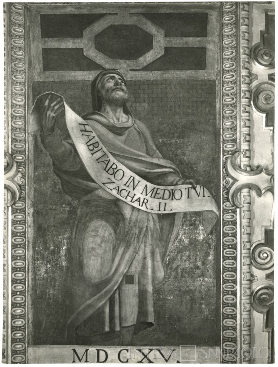 Bergamo, Basilica di Santa Maria Maggiore: Zaccaria, 1961-1962