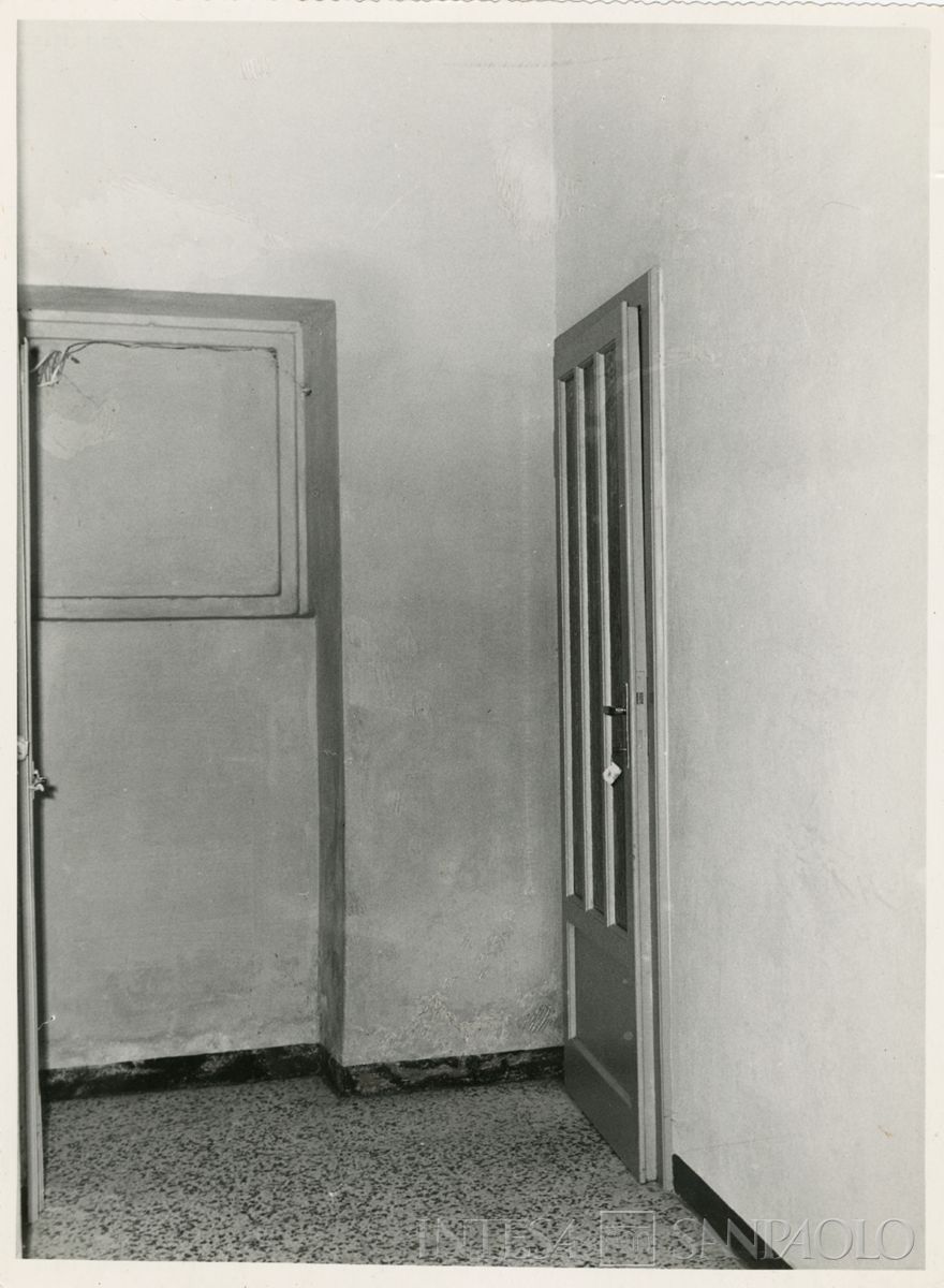 Bozzolo, Chiesa palatina di San Francesco: interno della sagrestia, 1962 (foto di Rizzieri)