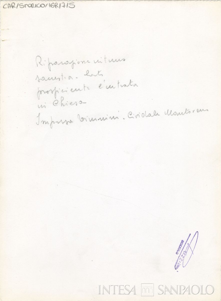 Bozzolo, Chiesa palatina di San Francesco: verso n. 5