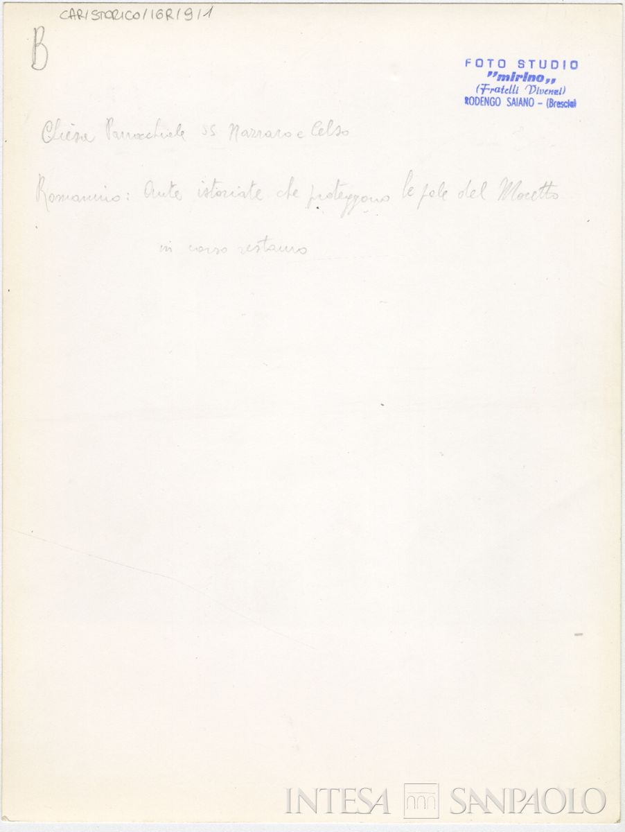 Brescia, Parrocchia dei Santi Nazaro e Celso: verso n. 1